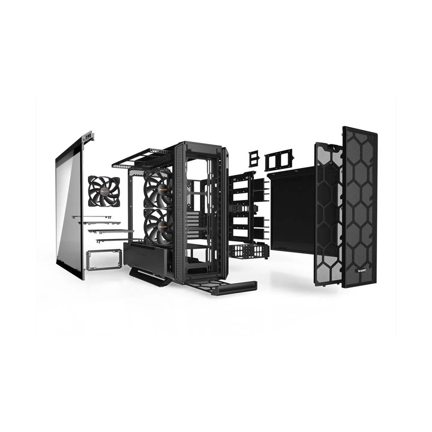 Be Quiet Case|BE QUIET|Silent Base 802 Window Black|MidiTower|Not included|ATX|EATX|MicroATX|MiniITX|Colour Black|BGW39