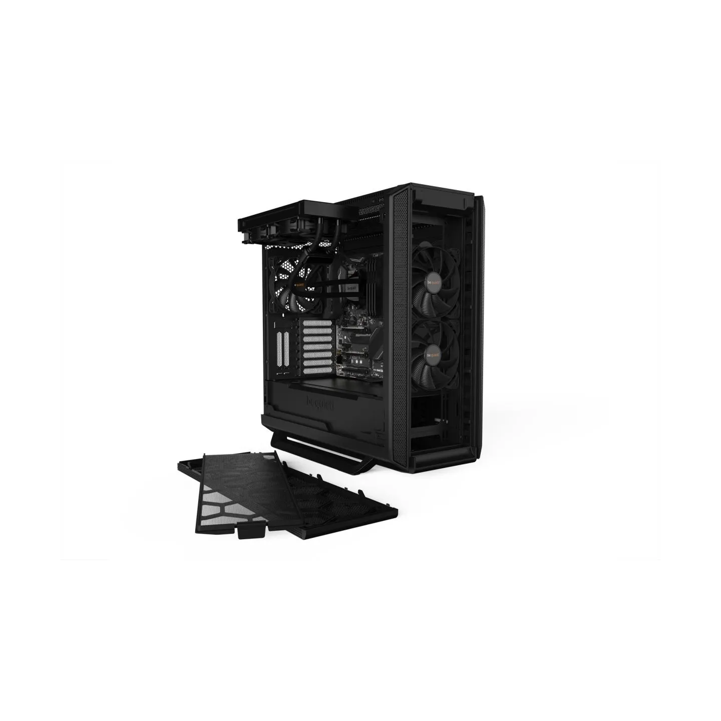 Be Quiet Case|BE QUIET|Silent Base 802 Window Black|MidiTower|Not included|ATX|EATX|MicroATX|MiniITX|Colour Black|BGW39