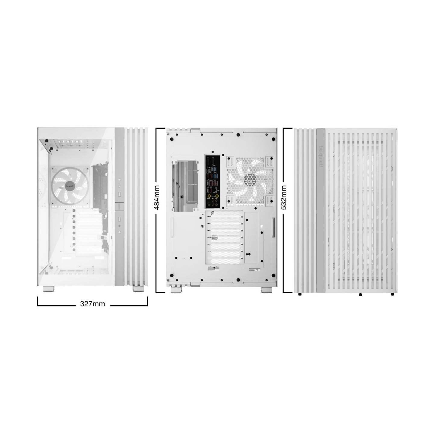 Be Quiet Case Light Base 900 FX White