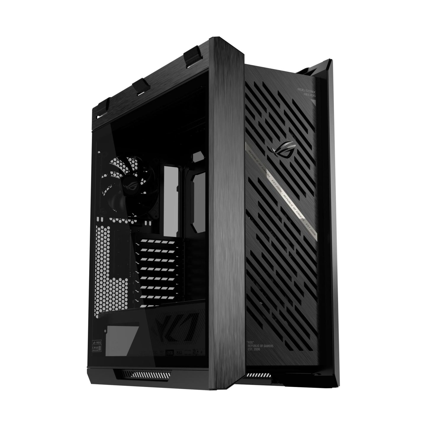Asus Case|ASUS|ATX/micro ATX/Mini-ITX/EATX|Black|Midi Tower|PC|ROG Strix Helios II|GX601S/BK/TGROGSTRIXHELIO