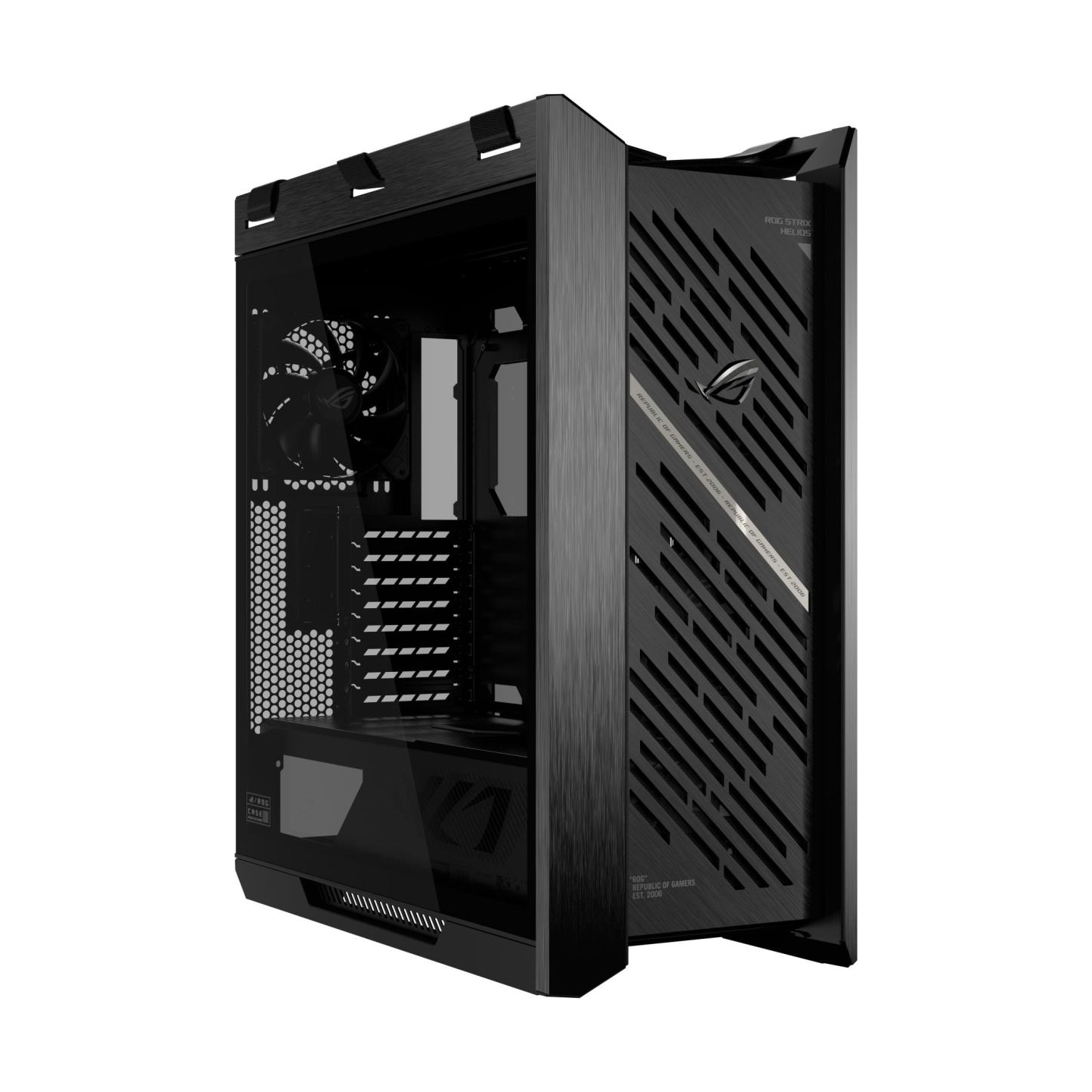 Asus Case|ASUS|ATX/micro ATX/Mini-ITX/EATX|Black|Midi Tower|PC|ROG Strix Helios II|GX601S/BK/TGROGSTRIXHELIO