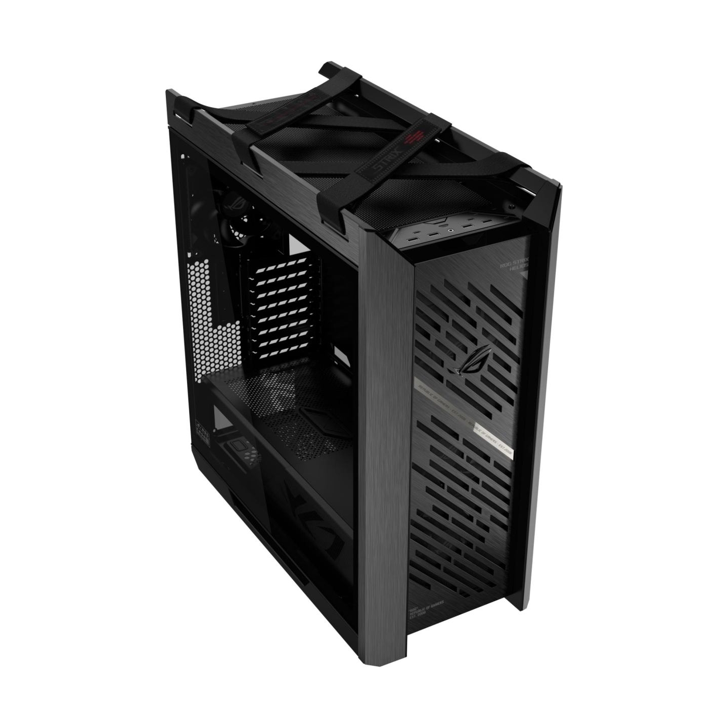 Asus Case|ASUS|ATX/micro ATX/Mini-ITX/EATX|Black|Midi Tower|PC|ROG Strix Helios II|GX601S/BK/TGROGSTRIXHELIO