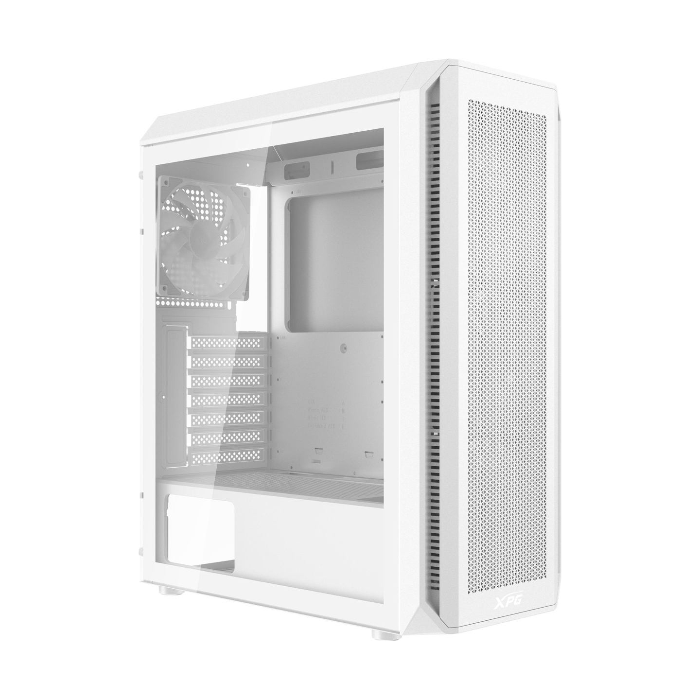 A-Data Case|ADATA|VALOR AIR PLUS MID|MidiTower|Case product features Transparent panel|ATX|MicroATX|MiniITX|Colour White|VALORAI