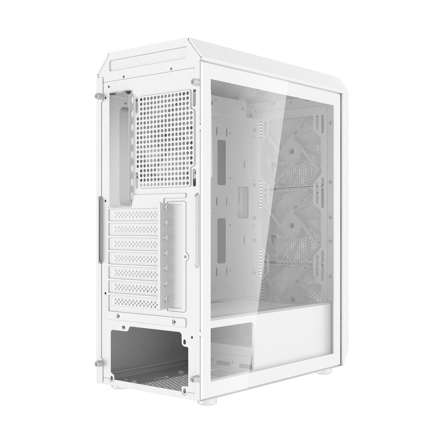 A-Data Case|ADATA|VALOR AIR PLUS MID|MidiTower|Case product features Transparent panel|ATX|MicroATX|MiniITX|Colour White|VALORAI