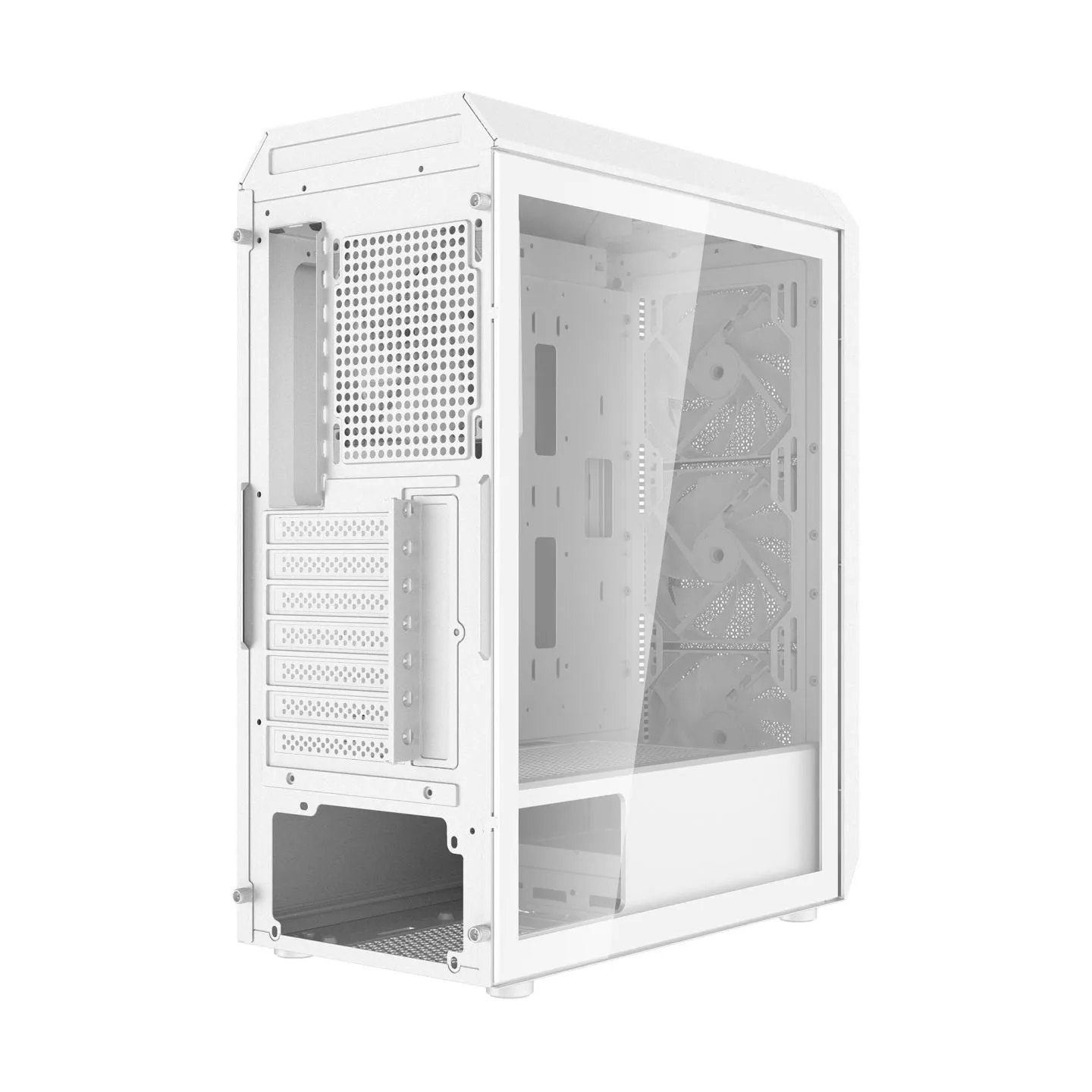 A-Data Case|ADATA|VALOR AIR PLUS MID|MidiTower|Case product features Transparent panel|ATX|MicroATX|MiniITX|Colour White|VALORAI