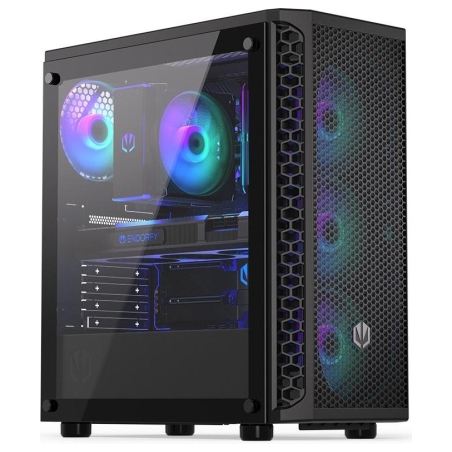 Endorfy Case|ENDORFY|Signum 300 ARGB|MidiTower|Case product features Transparent panel|Not included|ATX|MicroATX|MiniITX|Colour 