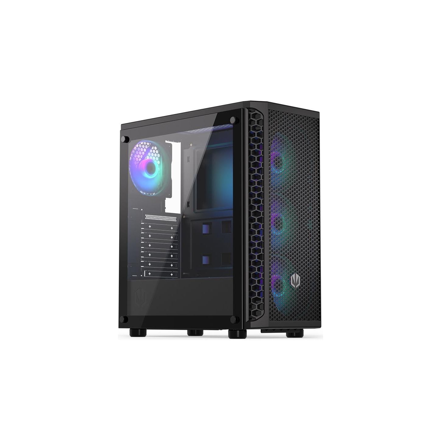 Endorfy Case|ENDORFY|Signum 300 ARGB|MidiTower|Case product features Transparent panel|Not included|ATX|MicroATX|MiniITX|Colour 