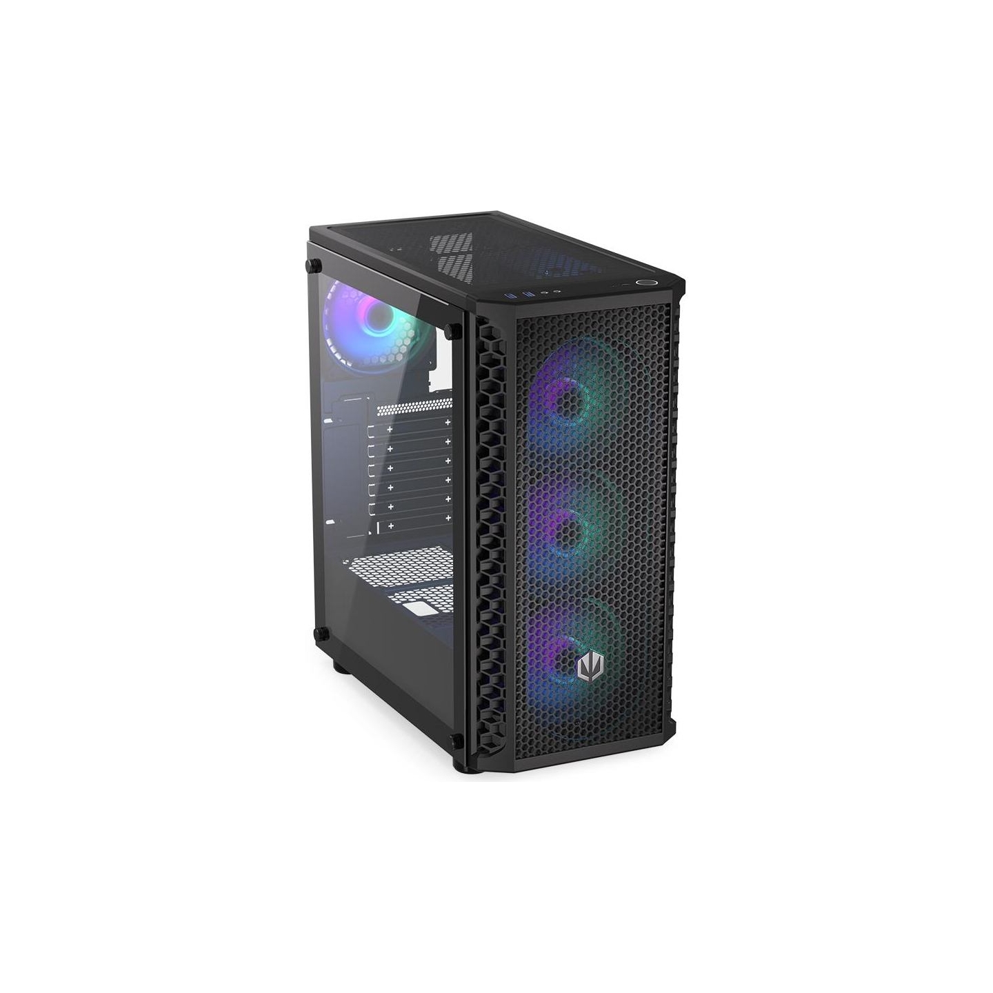 Endorfy Case|ENDORFY|Signum 300 ARGB|MidiTower|Case product features Transparent panel|Not included|ATX|MicroATX|MiniITX|Colour 
