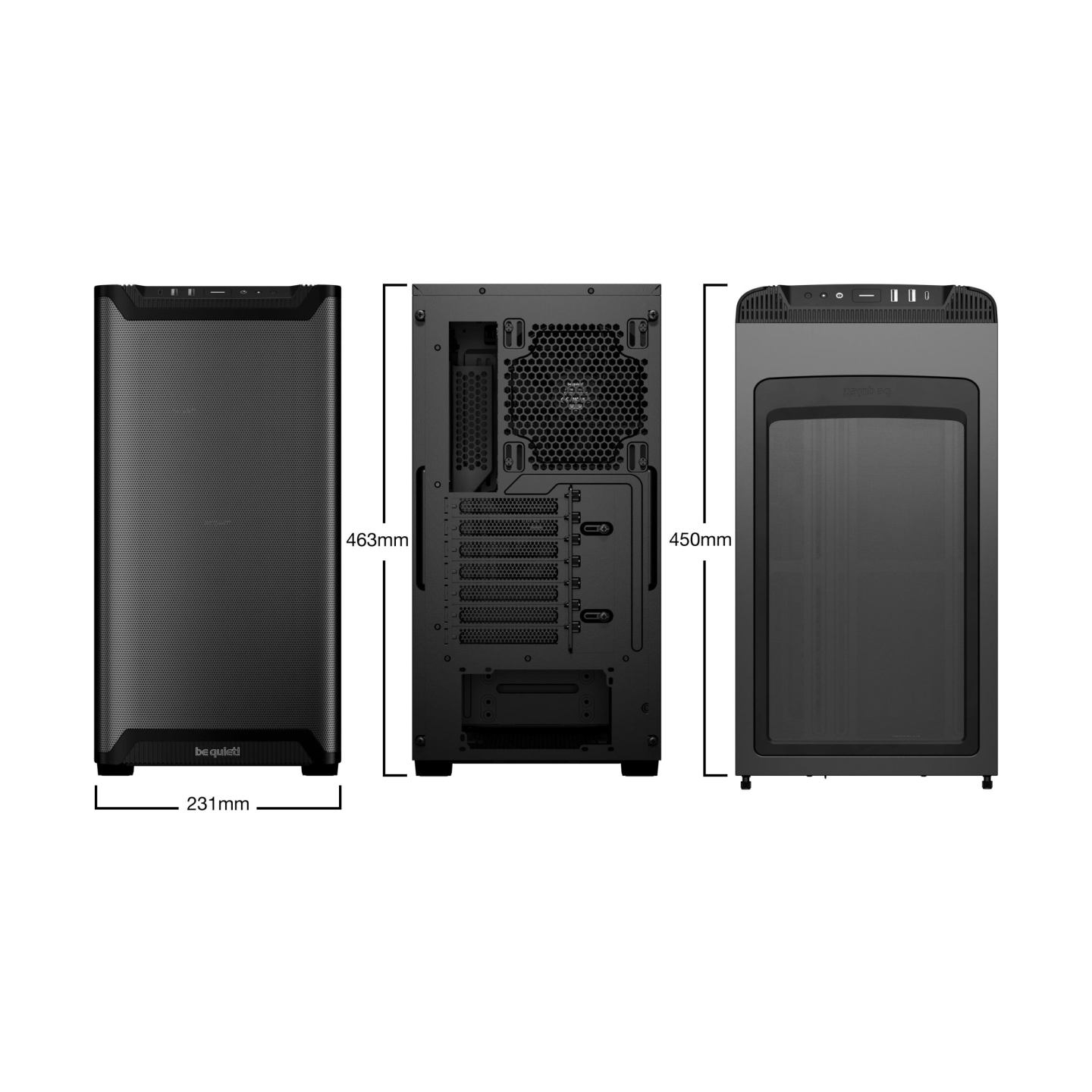 Be Quiet Pure Base 501 Airflow Black