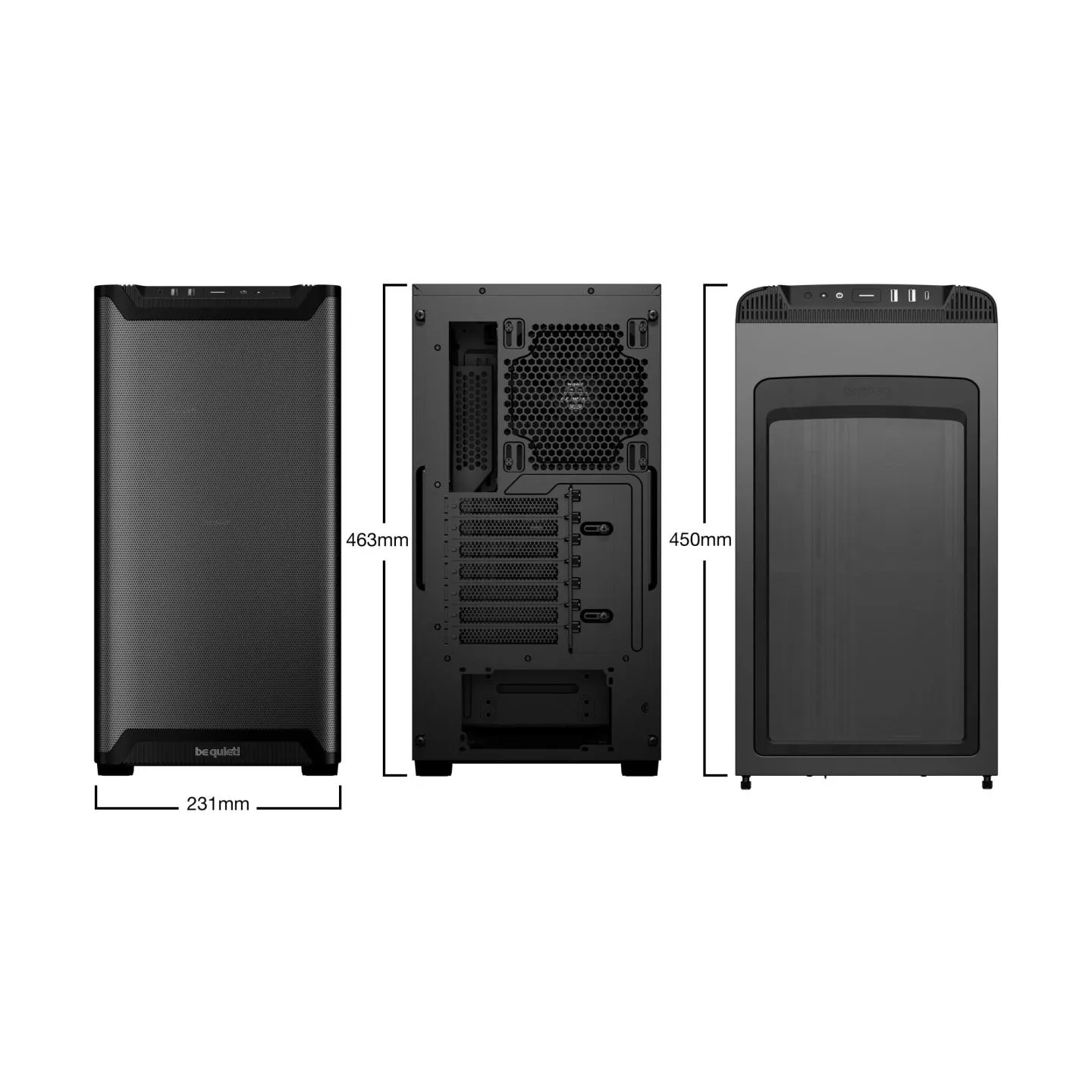 Be Quiet Pure Base 501 Airflow Black