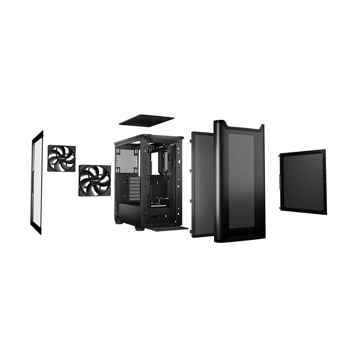 Be Quiet Pure Base 501 Airflow Window Black