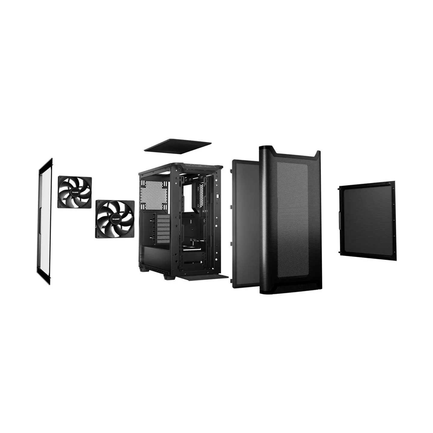 Be Quiet Pure Base 501 Airflow Window Black
