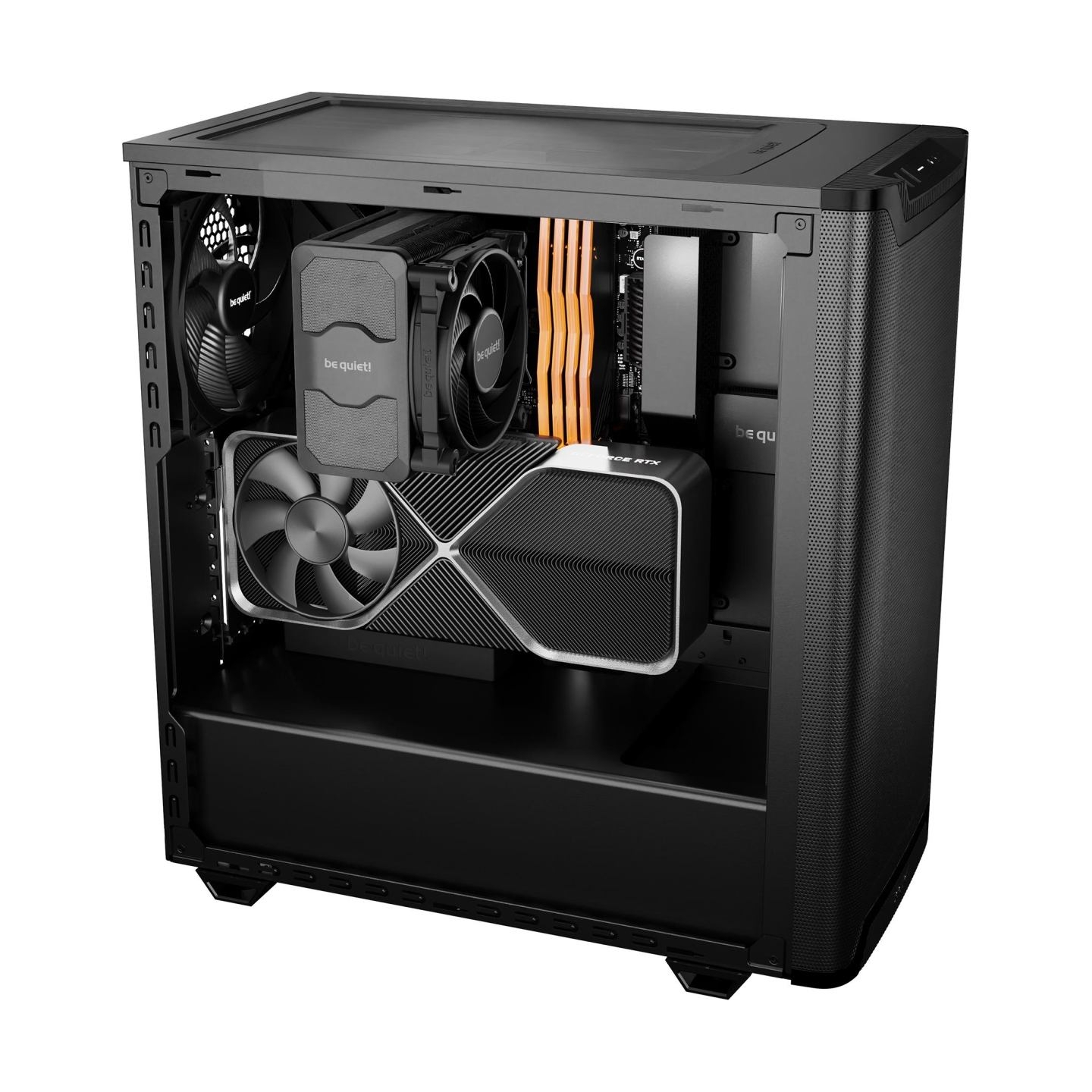 Be Quiet Pure Base 501 Airflow Window Black