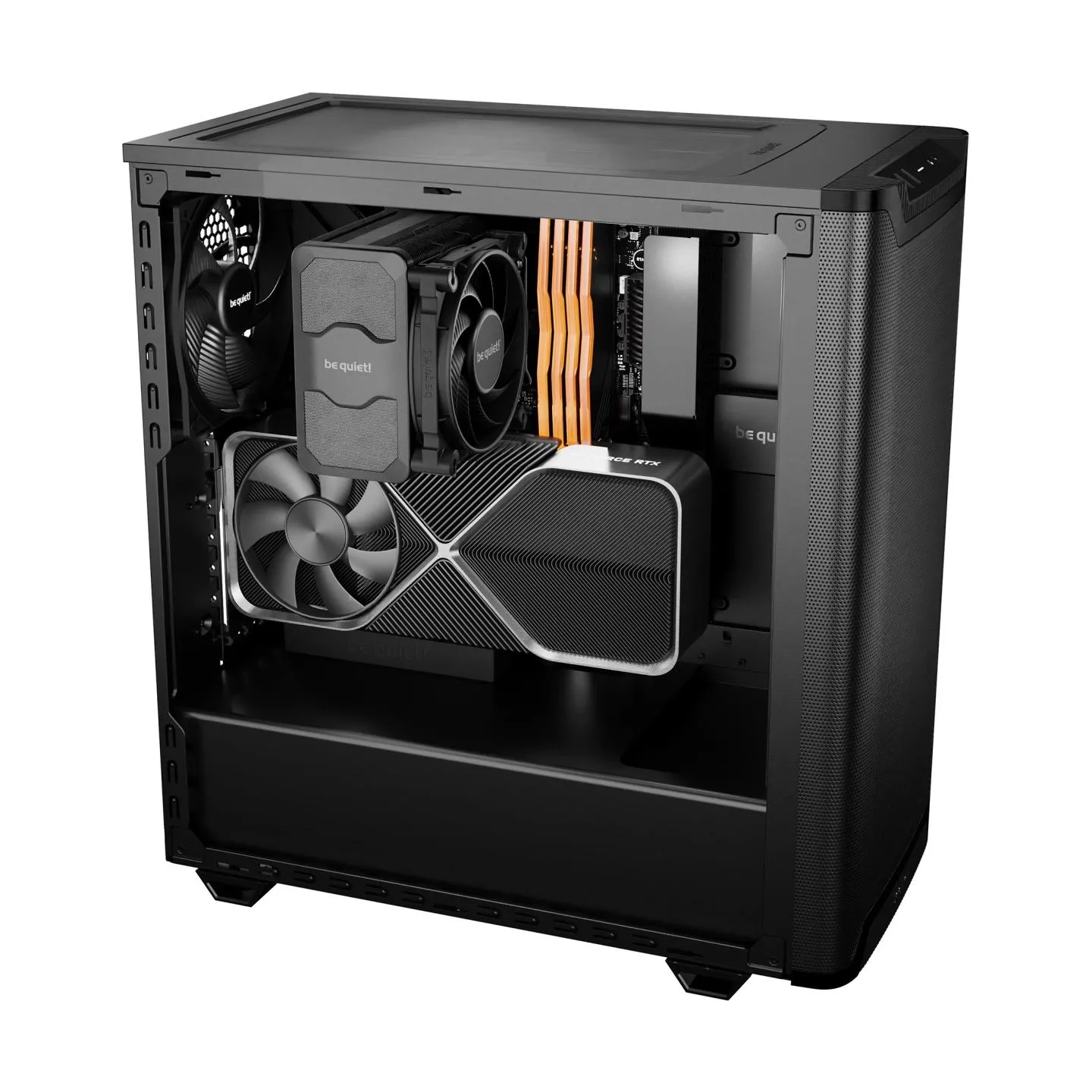 Be Quiet Pure Base 501 Airflow Window Black