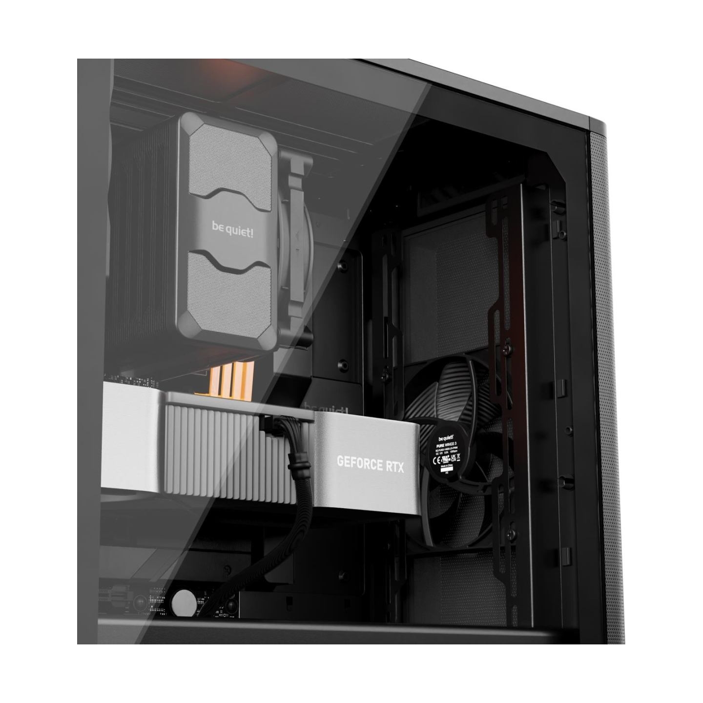 Be Quiet Pure Base 501 Airflow Window Black