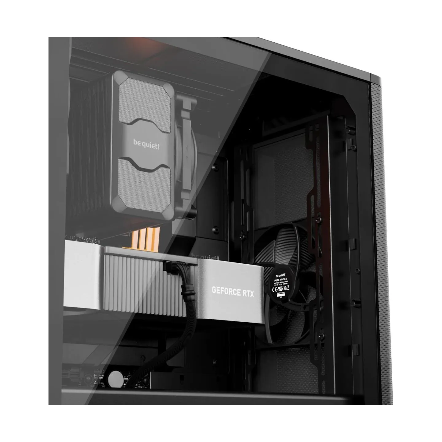 Be Quiet Pure Base 501 Airflow Window Black