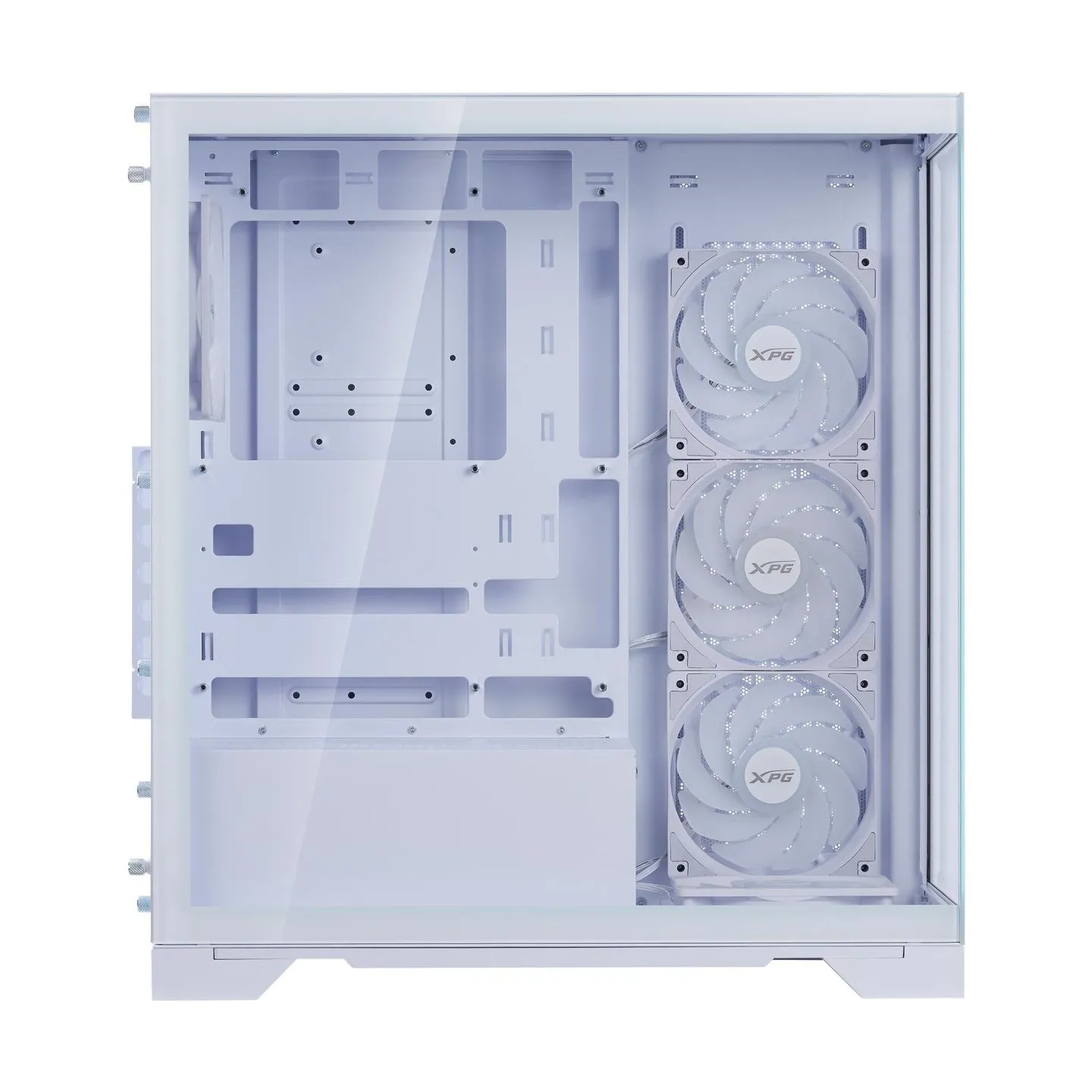 A-Data Case|ADATA|INVADER X BTF|MidiTower|Case product features Transparent panel|ATX|MicroATX|MiniITX|Colour White|INVADERXBTFM