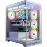 A-Data Case|ADATA|INVADER X BTF|MidiTower|Case product features Transparent panel|ATX|MicroATX|MiniITX|Colour White|INVADERXBTFM