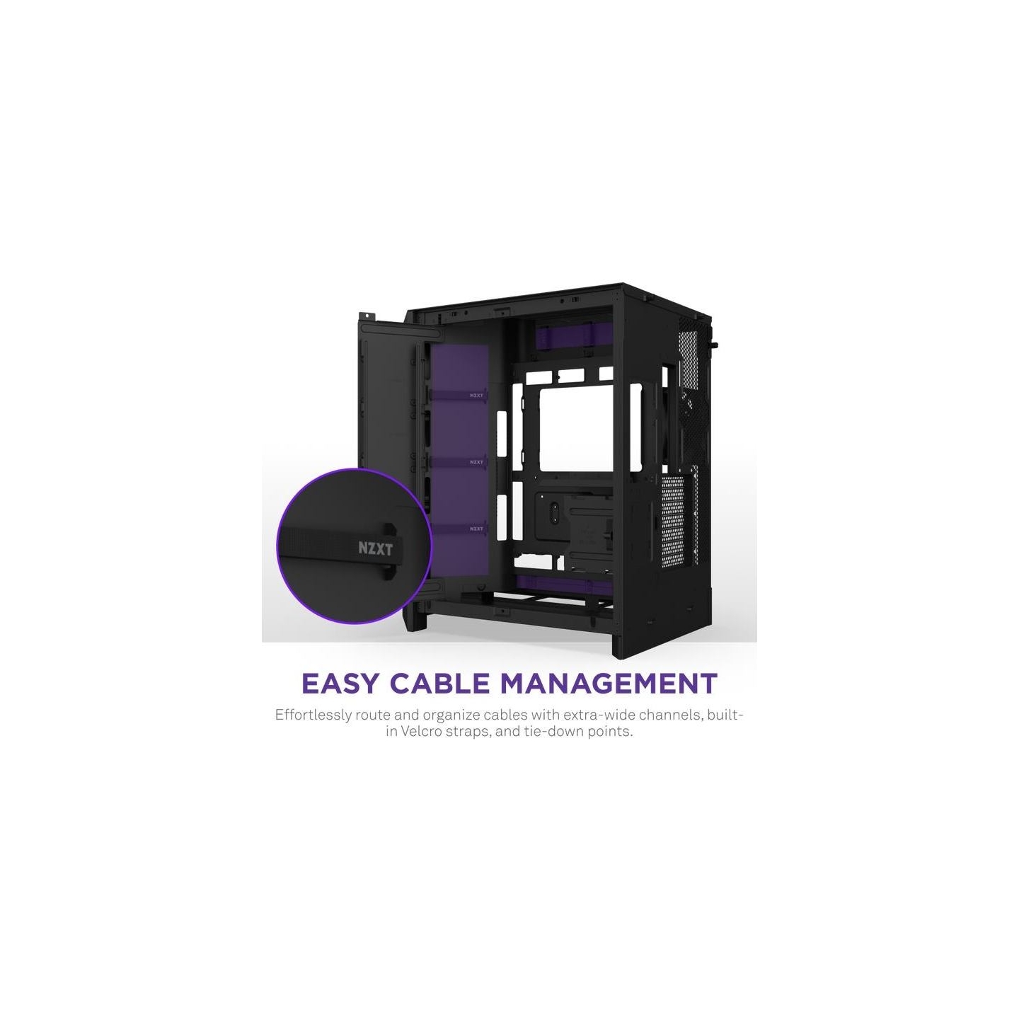 Nzxt PC case H9 Flow RGB 2025 black