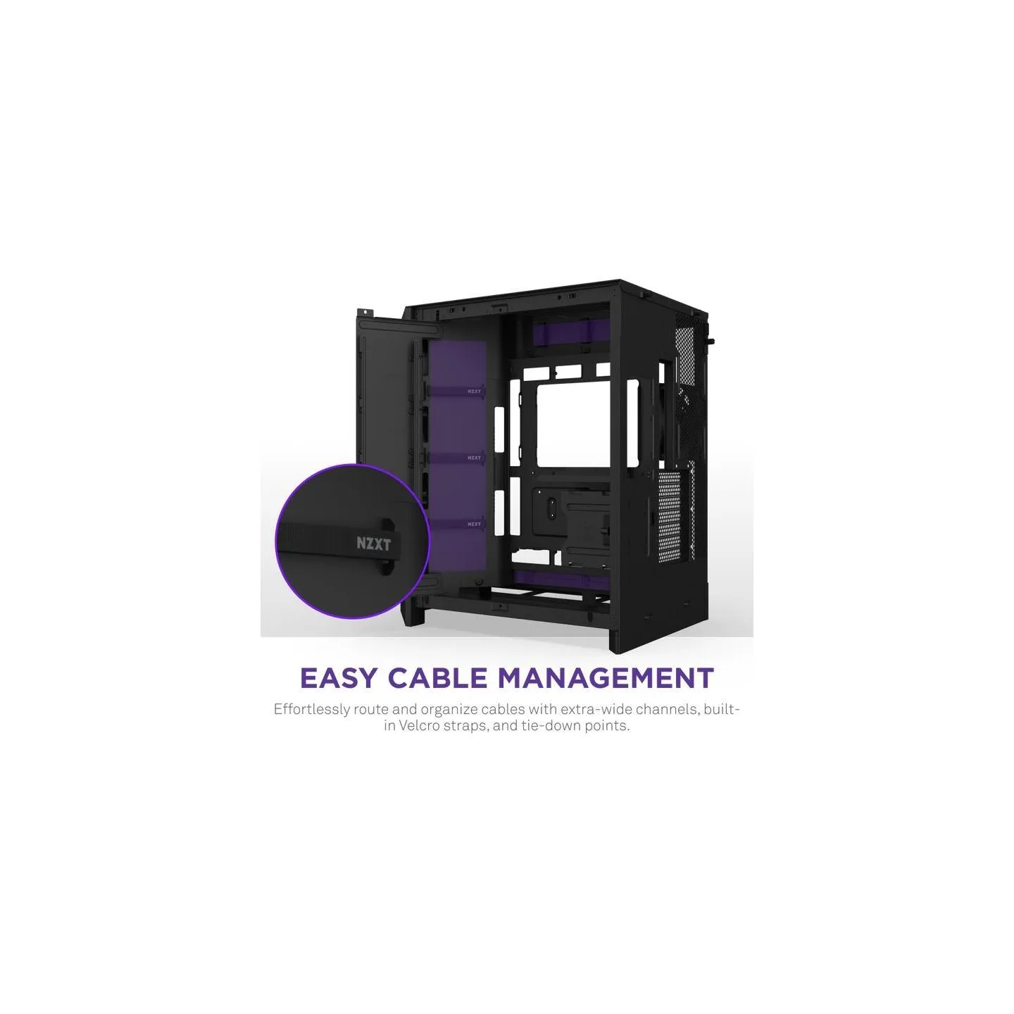 Nzxt PC case H9 Flow RGB 2025 black