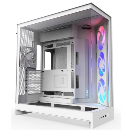 Nzxt PC case H9 Flow RGB 2025 white