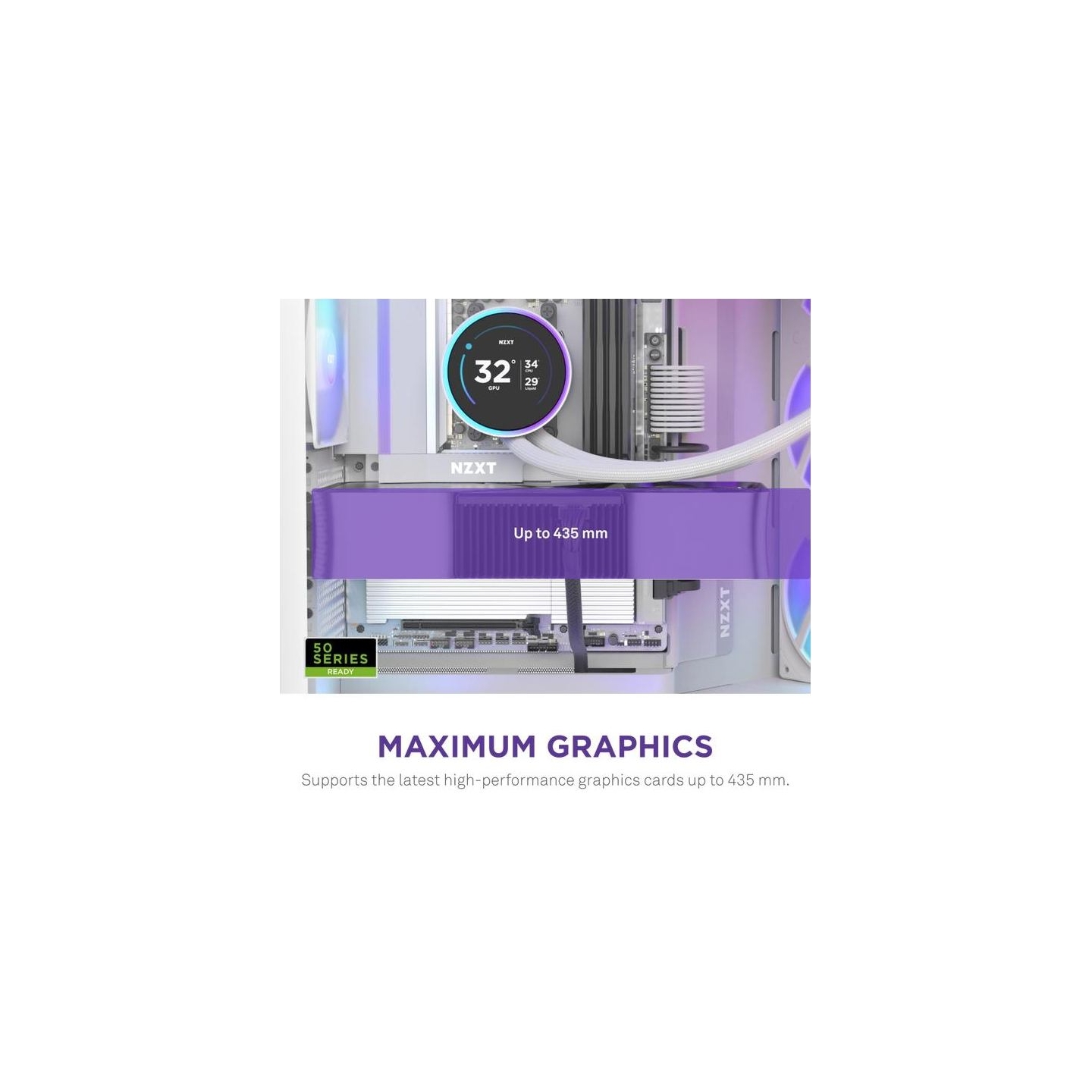 Nzxt PC case H9 Flow RGB 2025 white