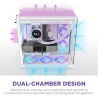 Nzxt PC case H9 Flow RGB 2025 white