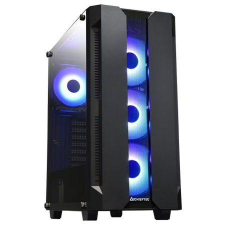 Chieftec Hunter gaming chassis ATX Black