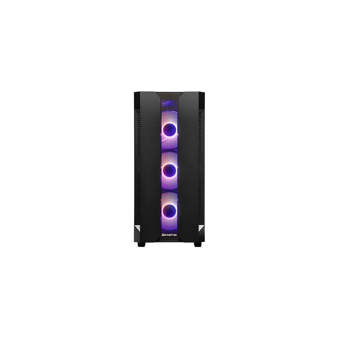 Chieftec Hunter gaming chassis ATX Black