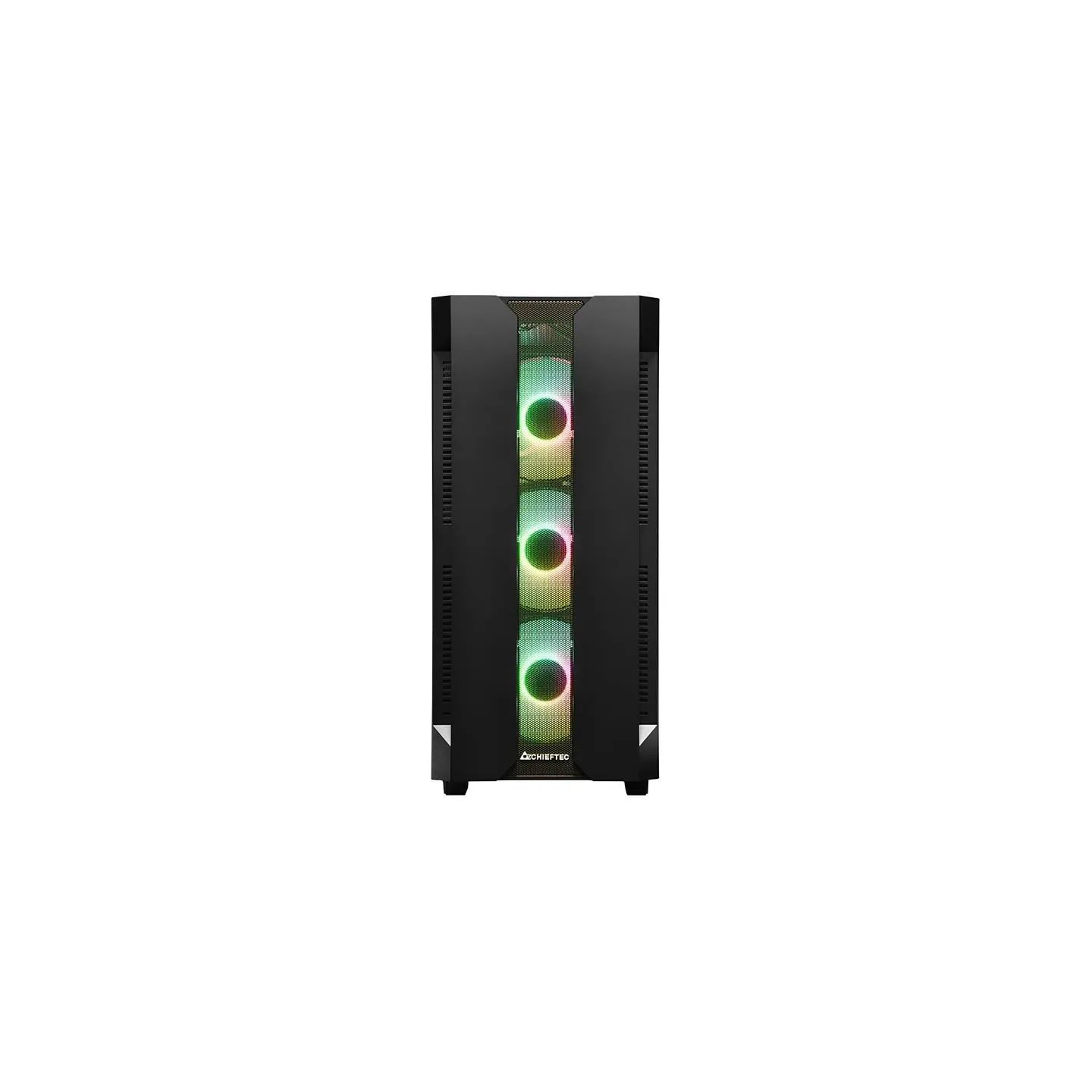 Chieftec Case|CHIEFTEC|HUNTER|MidiTower|Not included|ATX|MiniITX|Colour Black|GS-01B-OP