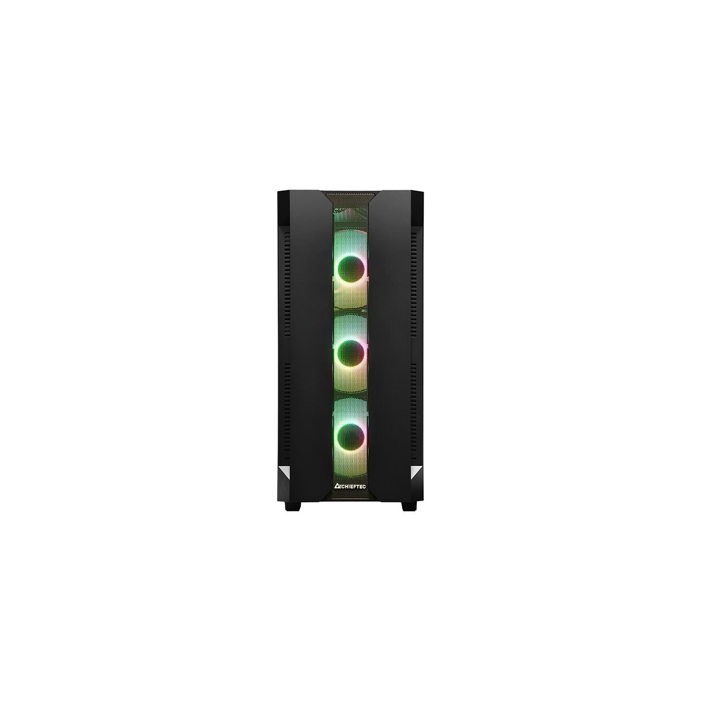 Chieftec Hunter gaming chassis ATX Black