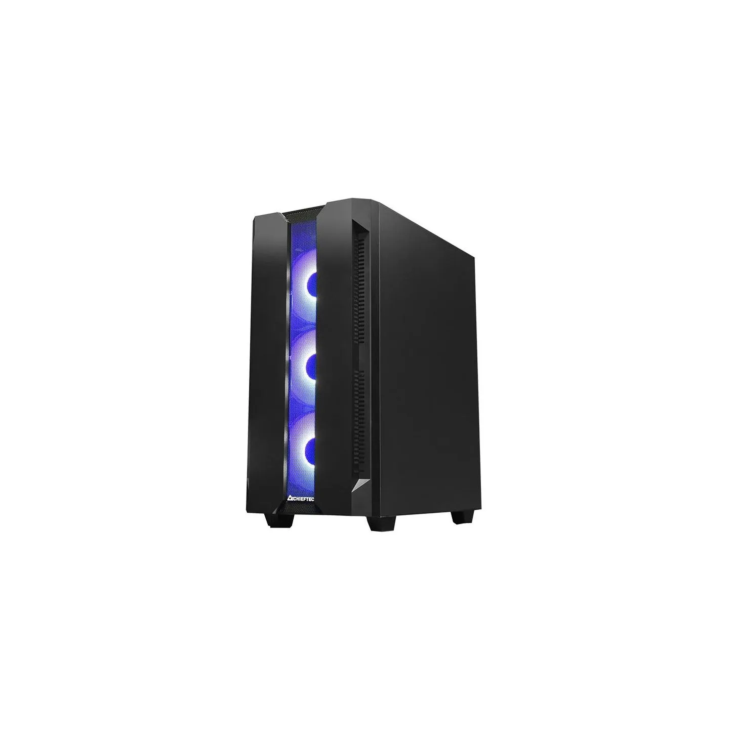 Chieftec Case|CHIEFTEC|HUNTER|MidiTower|Not included|ATX|MiniITX|Colour Black|GS-01B-OP