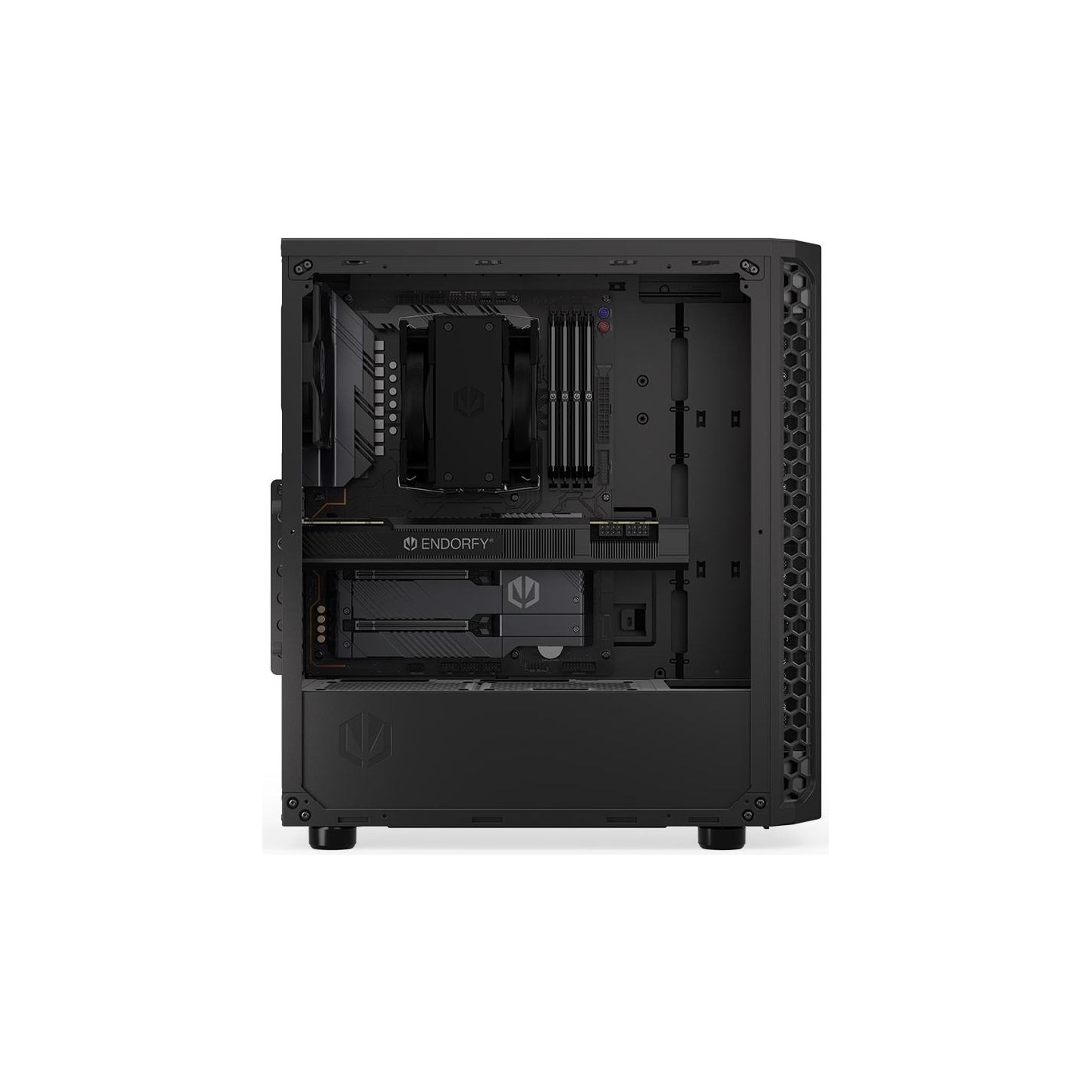 Endorfy Case|ENDORFY|Signum 300 Solid|MidiTower|Not included|ATX|MicroATX|MiniITX|Colour Black|EY2A003