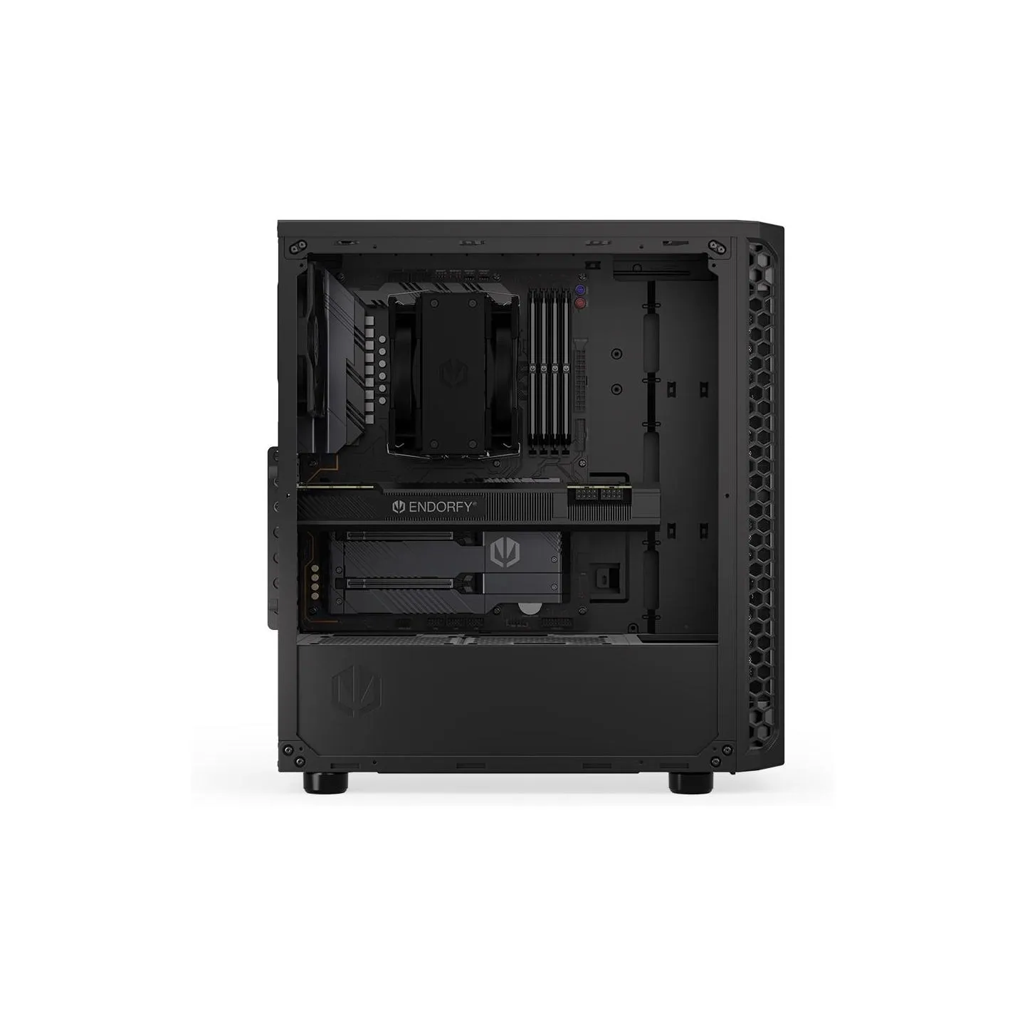Endorfy Case|ENDORFY|Signum 300 Solid|MidiTower|Not included|ATX|MicroATX|MiniITX|Colour Black|EY2A003
