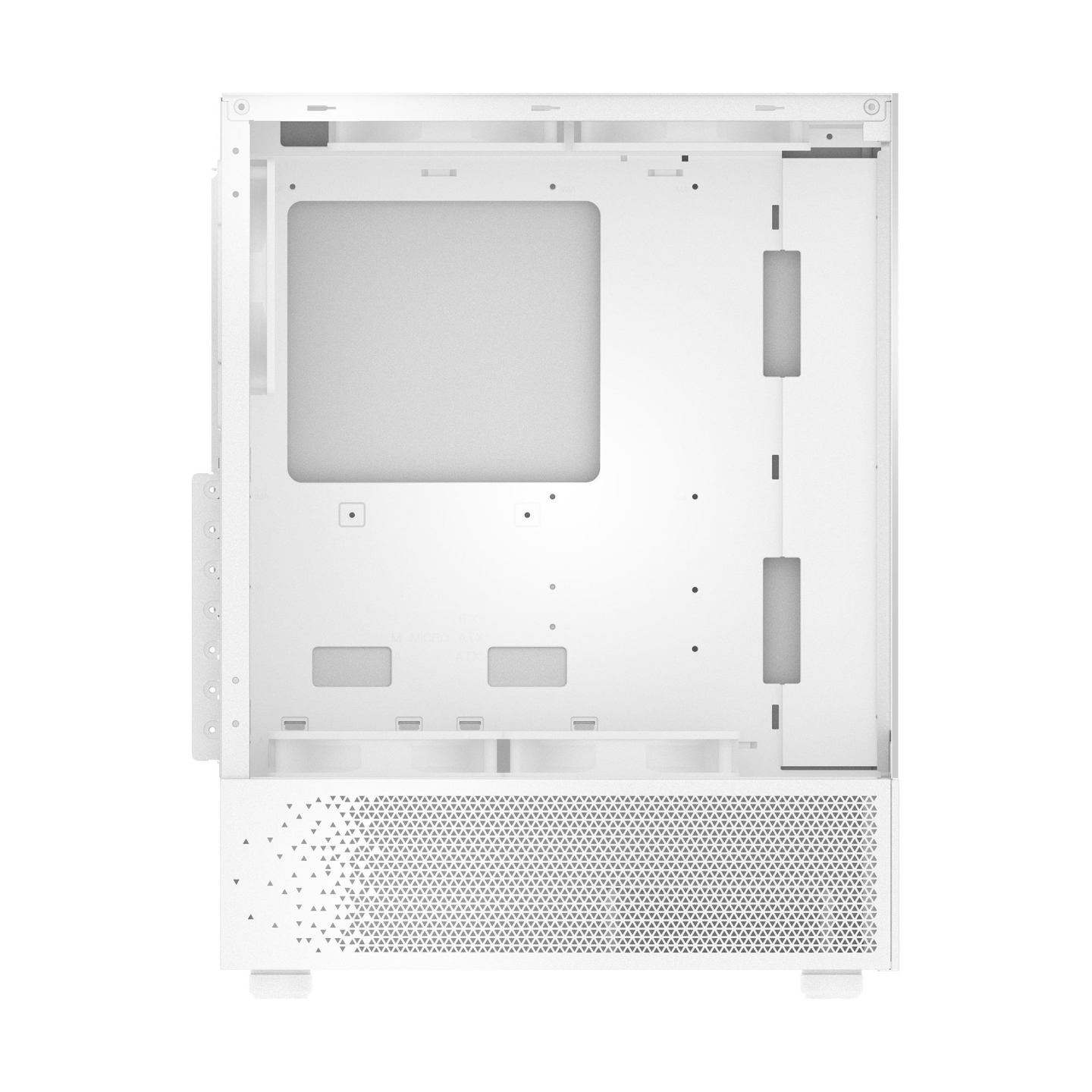 A-Data Case|ADATA|INVADER X MINI|MidiTower|Case product features Transparent panel|ATX|MicroATX|MiniITX|Colour White|INVADERXMIN
