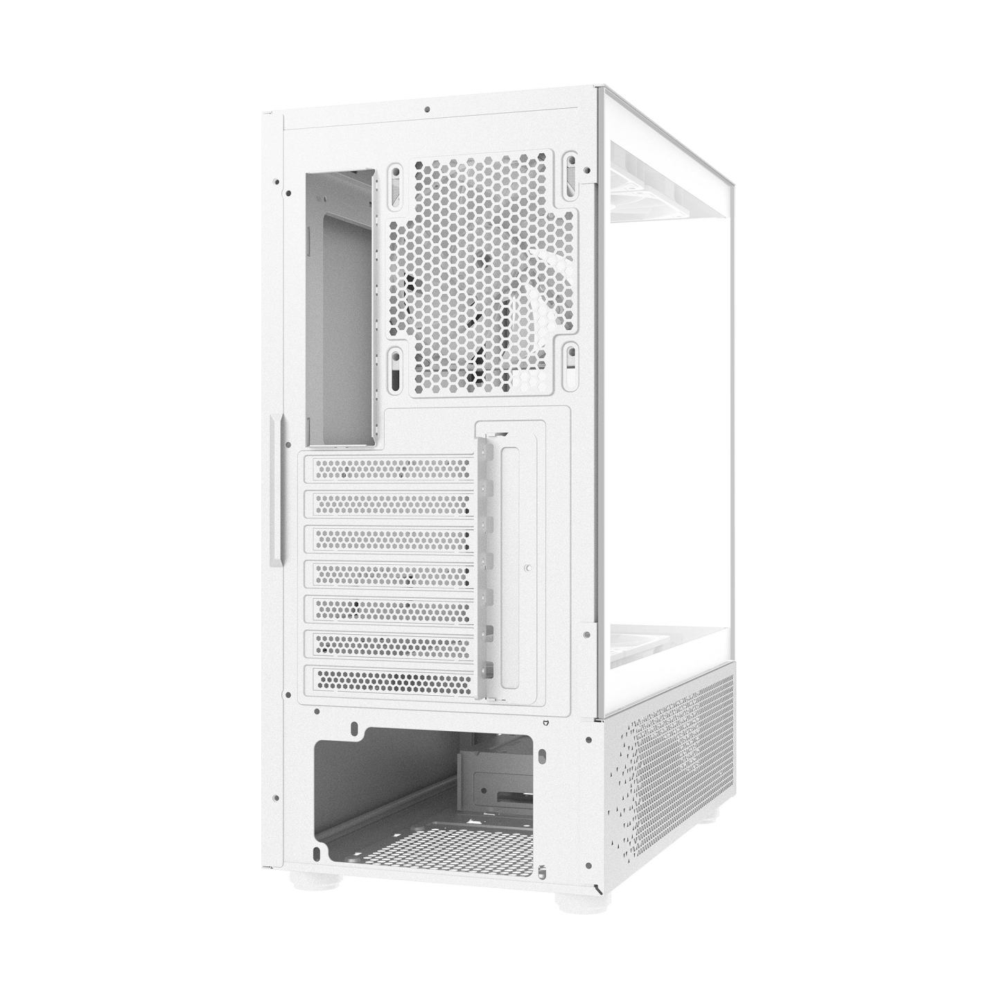 A-Data Case|ADATA|INVADER X MINI|MidiTower|Case product features Transparent panel|ATX|MicroATX|MiniITX|Colour White|INVADERXMIN