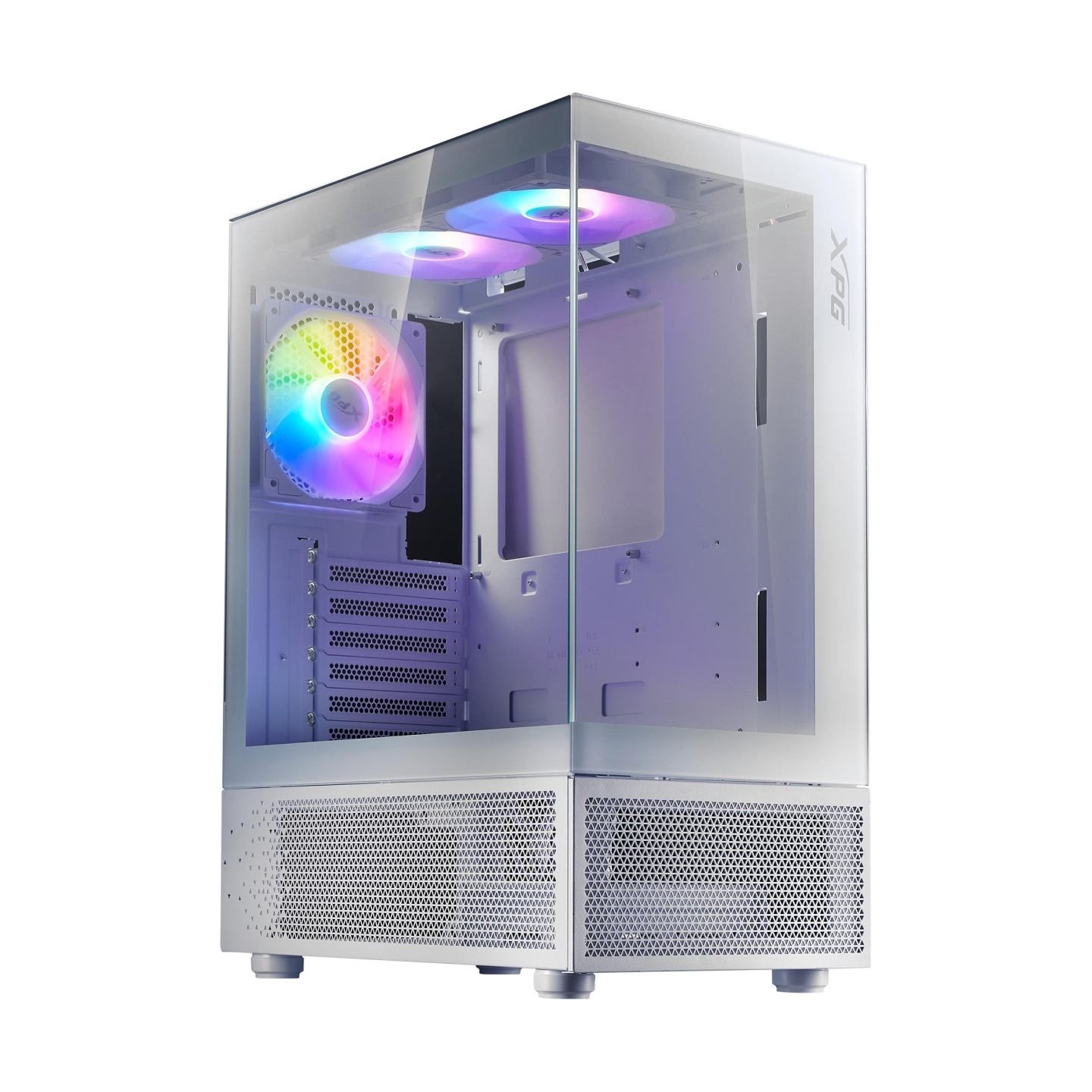 A-Data Case|ADATA|INVADER X MINI|MidiTower|Case product features Transparent panel|ATX|MicroATX|MiniITX|Colour White|INVADERXMIN