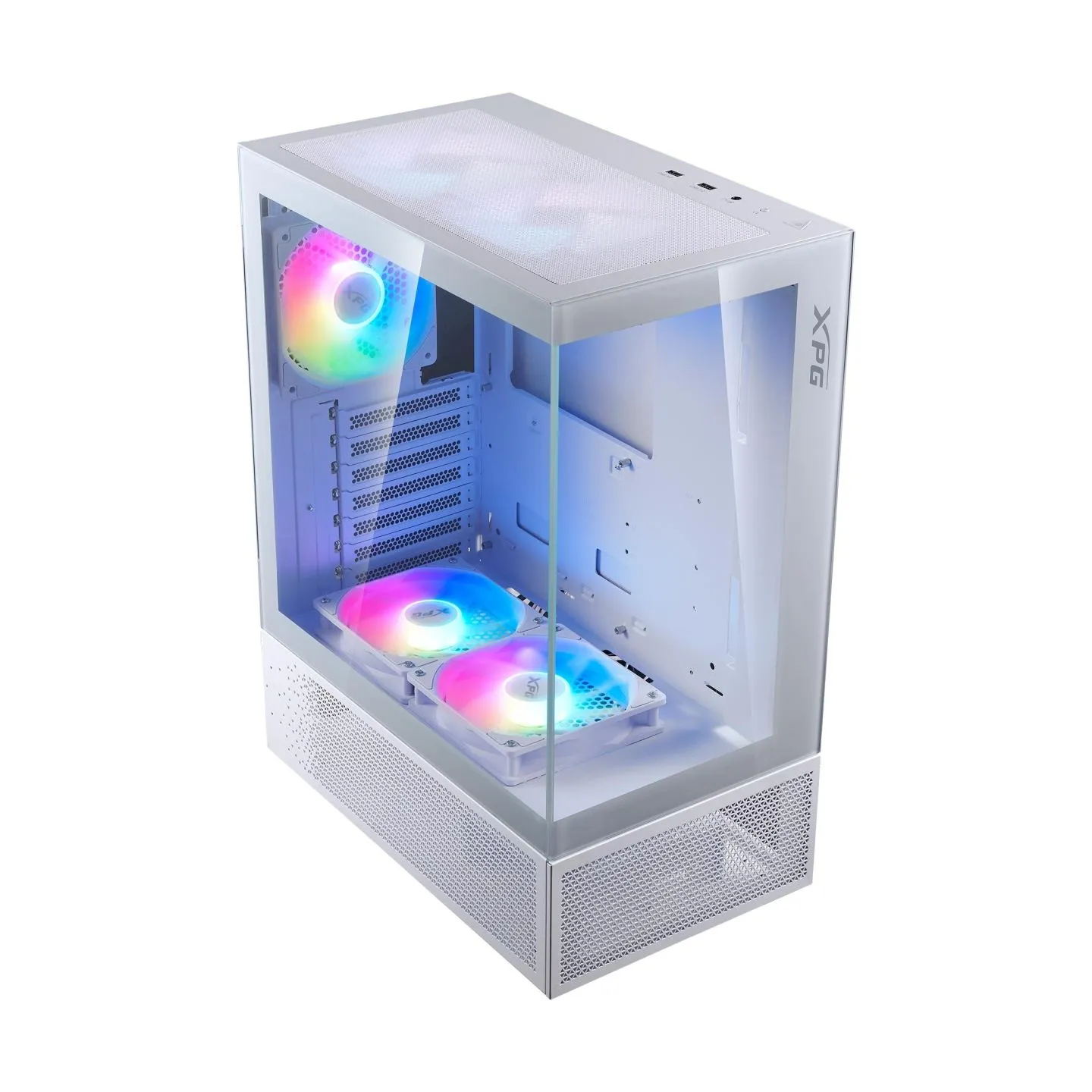 A-Data Case|ADATA|INVADER X MINI|MidiTower|Case product features Transparent panel|ATX|MicroATX|MiniITX|Colour White|INVADERXMIN