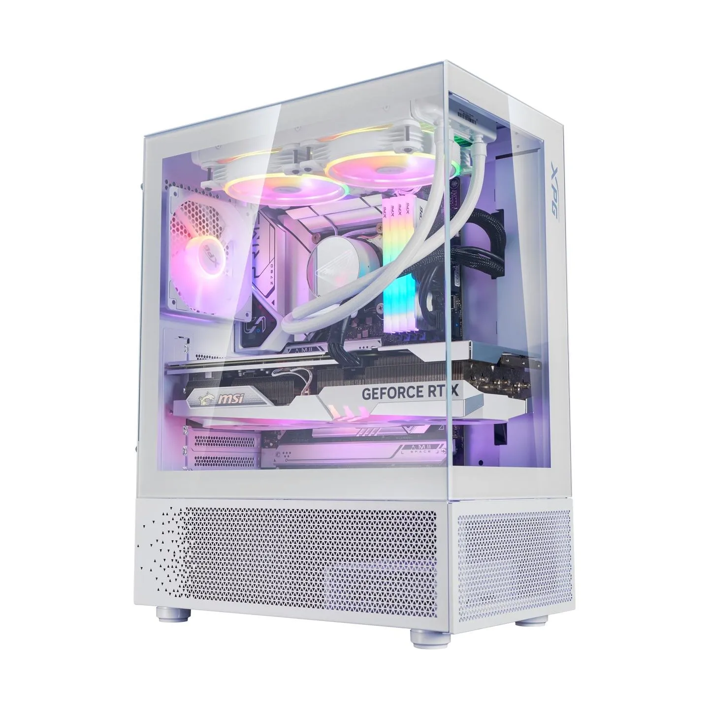 A-Data Case|ADATA|INVADER X MINI|MidiTower|Case product features Transparent panel|ATX|MicroATX|MiniITX|Colour White|INVADERXMIN