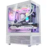 A-Data Case|ADATA|INVADER X MINI|MidiTower|Case product features Transparent panel|ATX|MicroATX|MiniITX|Colour White|INVADERXMIN