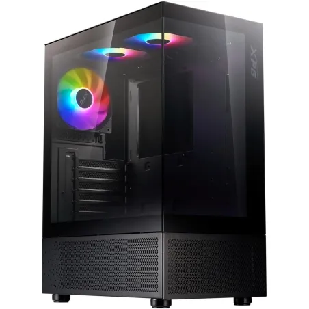 A-Data Case|ADATA|INVADER X MINI|MidiTower|Case product features Transparent panel|ATX|MicroATX|MiniITX|Colour Black|INVADERXMIN