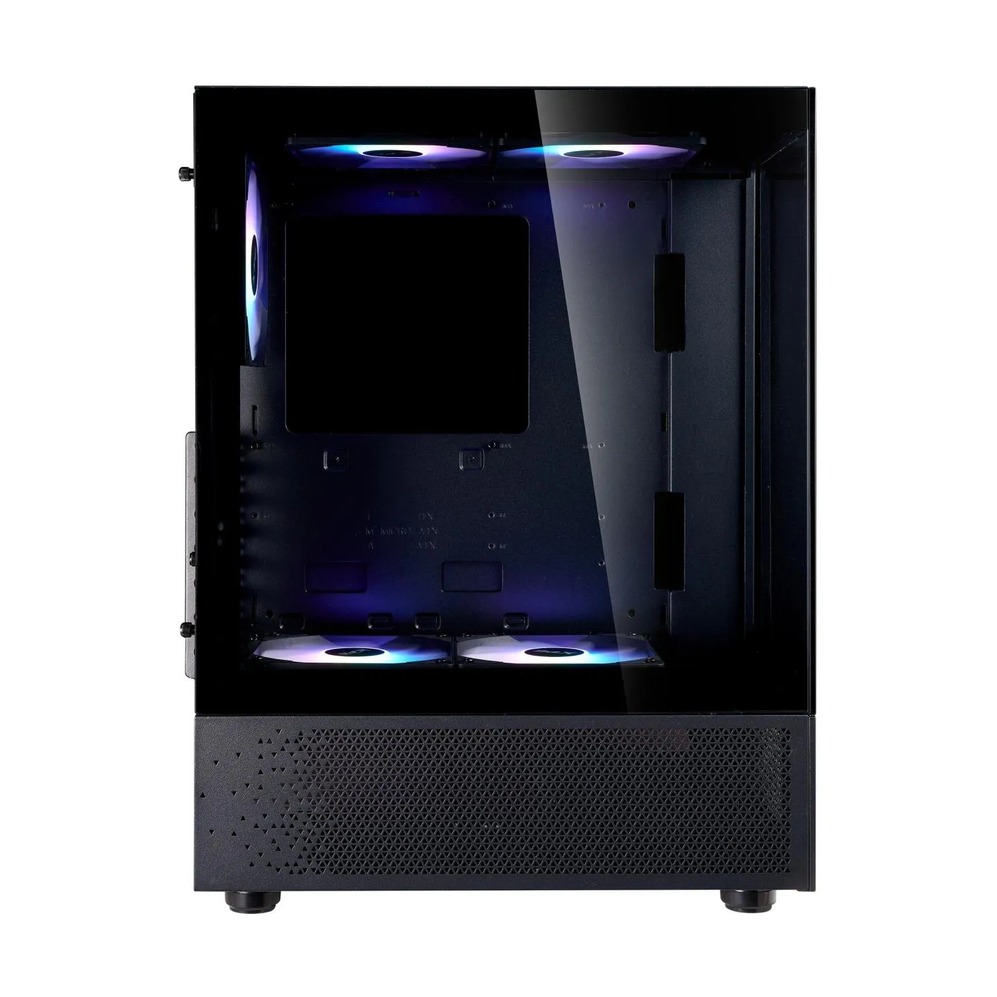 A-Data Case|ADATA|INVADER X MINI|MidiTower|Case product features Transparent panel|ATX|MicroATX|MiniITX|Colour Black|INVADERXMIN