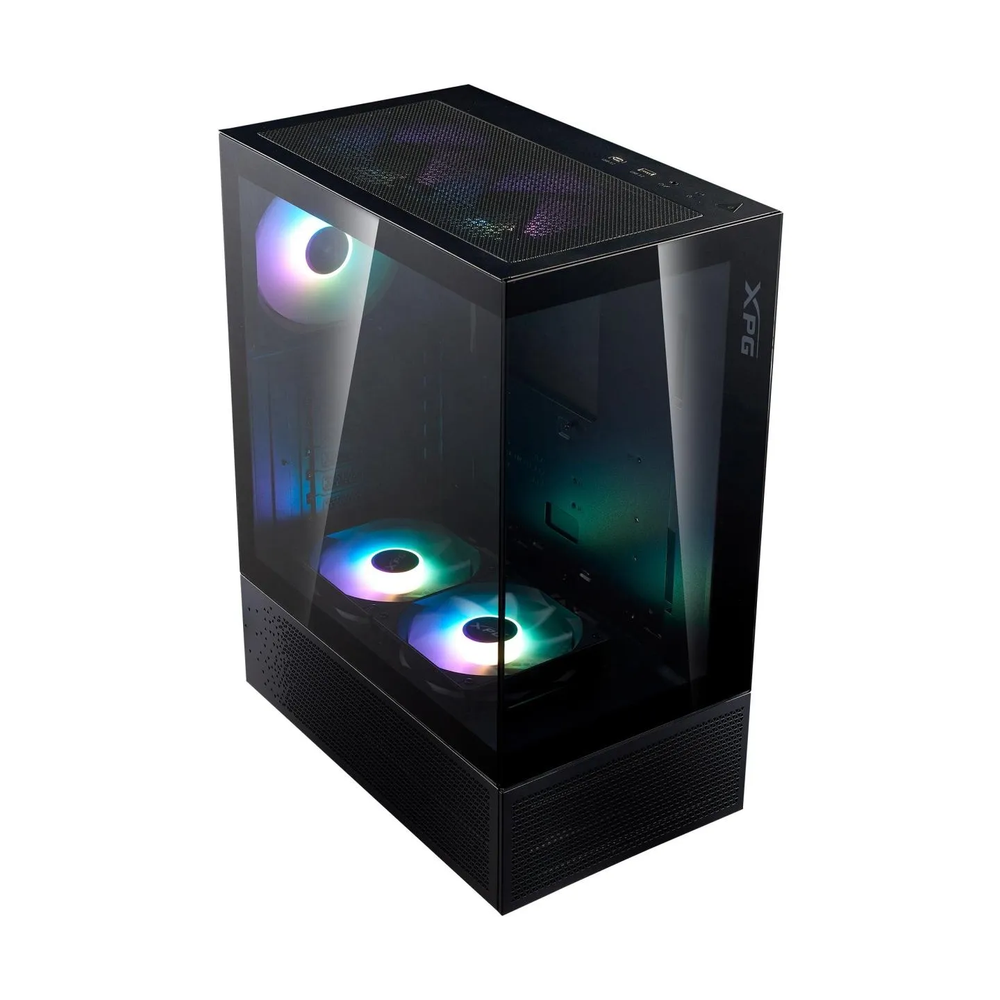 A-Data Case|ADATA|INVADER X MINI|MidiTower|Case product features Transparent panel|ATX|MicroATX|MiniITX|Colour Black|INVADERXMIN