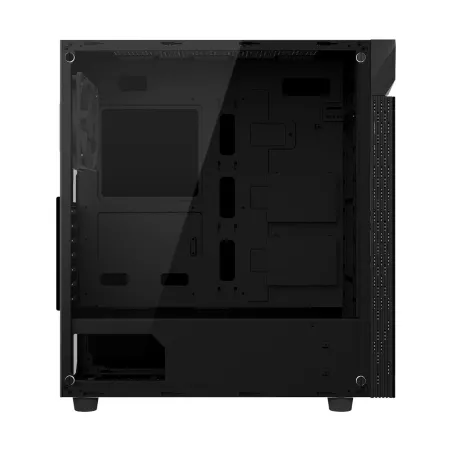 Gigabyte Case|GIGABYTE|C200 GLASS|MidiTower|Not included|ATX|MicroATX|MiniITX|Colour Black|GB-C200G