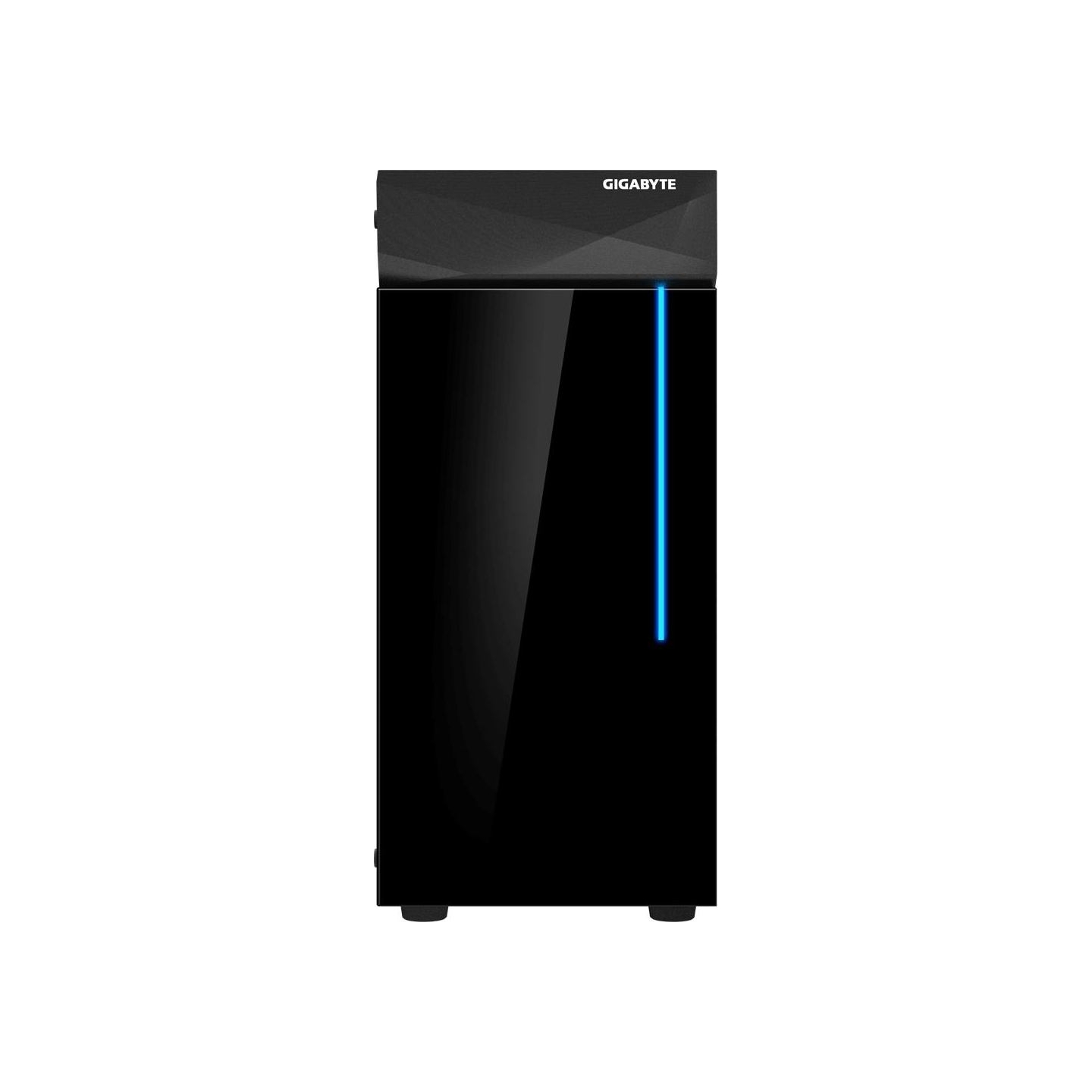 Gigabyte Case|GIGABYTE|C200 GLASS|MidiTower|Not included|ATX|MicroATX|MiniITX|Colour Black|GB-C200G