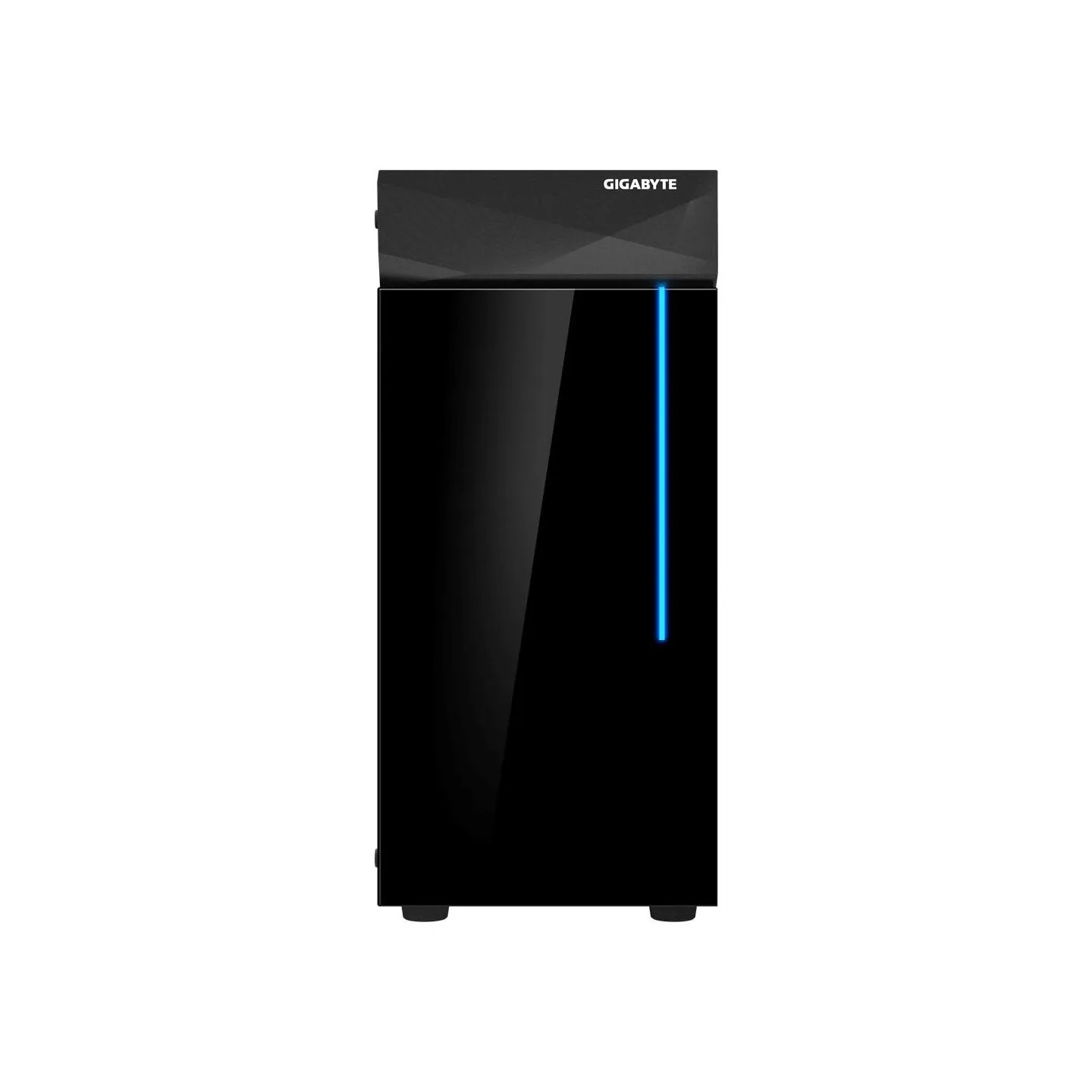Gigabyte Case|GIGABYTE|C200 GLASS|MidiTower|Not included|ATX|MicroATX|MiniITX|Colour Black|GB-C200G