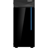 Gigabyte Case|GIGABYTE|C200 GLASS|MidiTower|Not included|ATX|MicroATX|MiniITX|Colour Black|GB-C200G