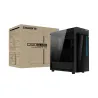 Gigabyte Case|GIGABYTE|C200 GLASS|MidiTower|Not included|ATX|MicroATX|MiniITX|Colour Black|GB-C200G