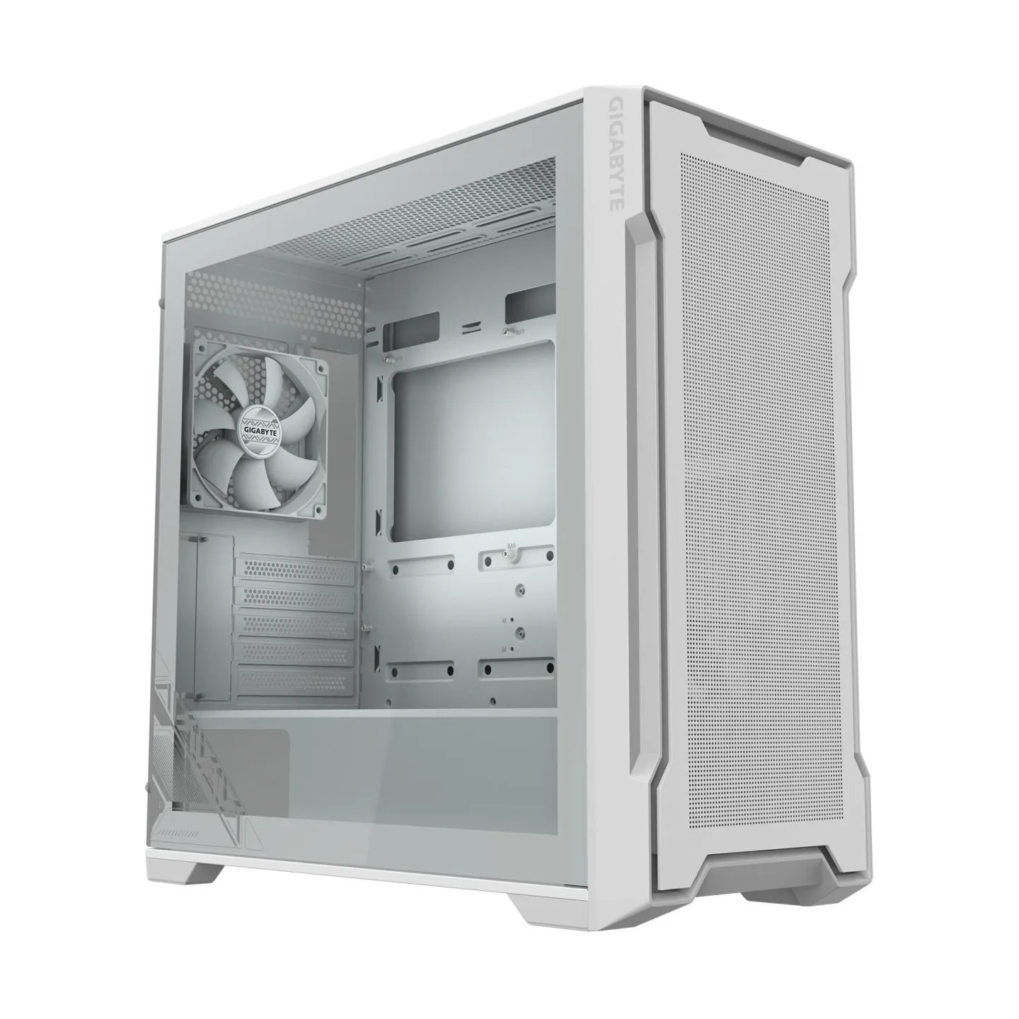 Gigabyte Case|GIGABYTE|GB-C102GI|MidiTower|Case product features Transparent panel|Not included|MicroATX|MiniITX|Colour White|C1