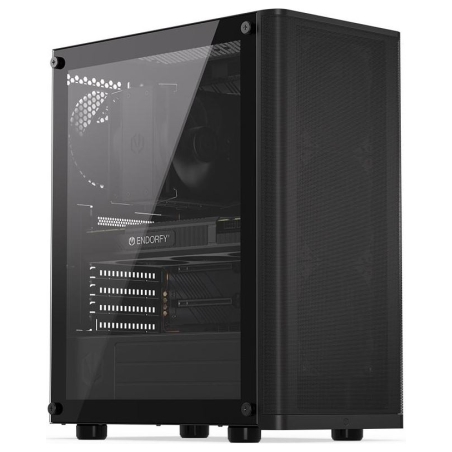 Endorfy Case|ENDORFY|Ventum 200 Air|MicroTower|Case product features Transparent panel|Not included|ATX|MicroATX|MiniITX|Colour 